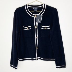 Cashmere Bloomingdale’s Cardigan Sweater XL NWT